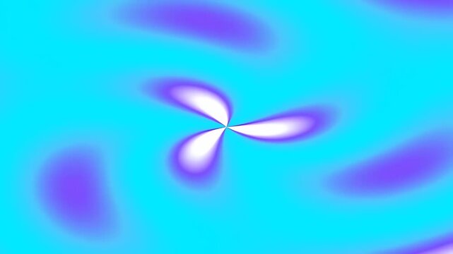 Abstract Swirling Blue and Purple Gradient Background Loop