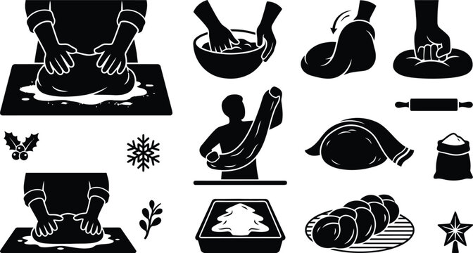 Traditional bread making and baking process