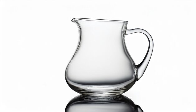 Isolated Empty Decanter With Clipping Path