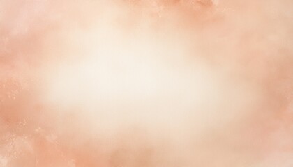 Fototapeta premium pastel peach fuzz beige watercolor background abstract watercolor beige nude and peach fuzz color gradient background with light copy space in center for design