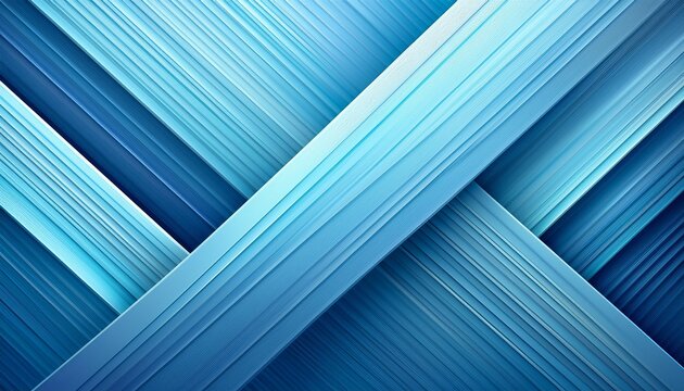 Abstract Background With Diagonal Rounded Bars In Light Blue Tones