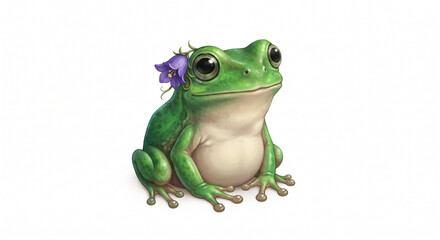 Obraz premium Fern the frog
