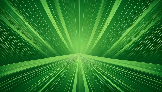 Abstract Background Background With Rays Green Background With Lines Wallpaper