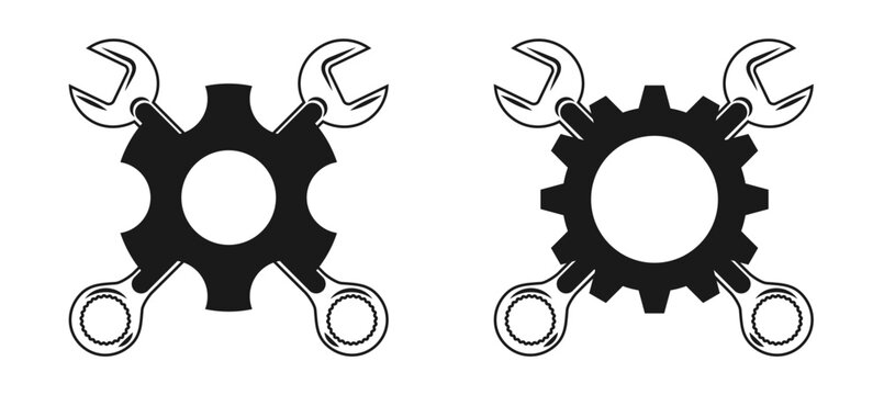 wreanch gear repair work shop emblem