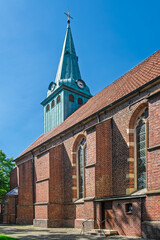 Obraz premium katholische Kirche St. Georg, Pfarrkirche, Spätgotik, Ahaus-Ottenstein
