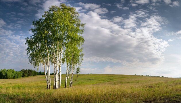 Tree Birch Background