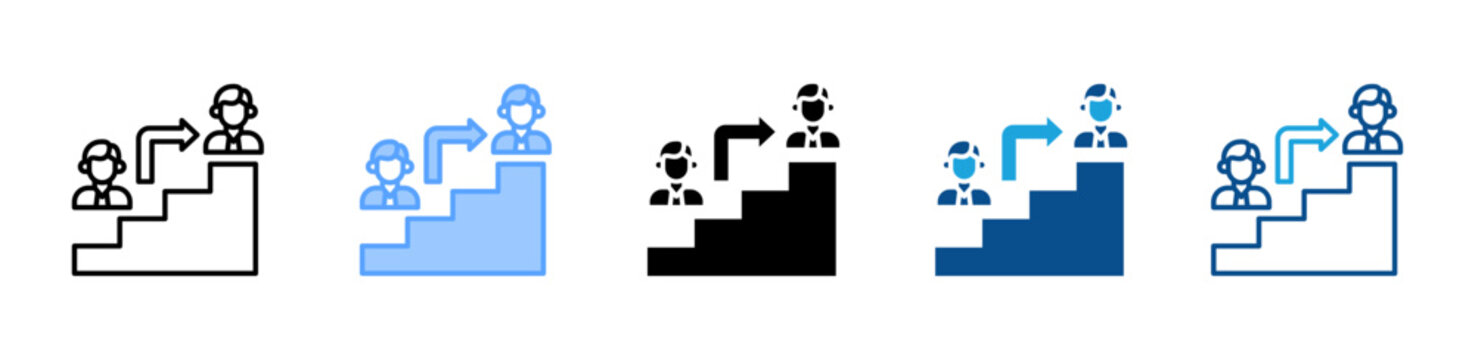 Succession web icon with multiple style collection