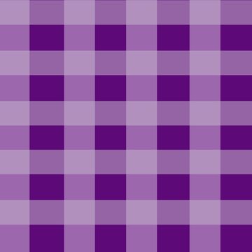 Purple Gingham Plaid Seamless Pattern Background