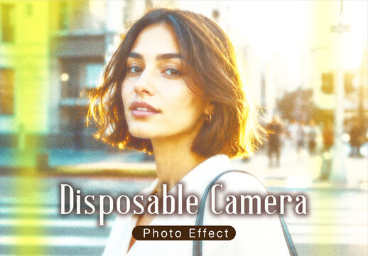 Disposable Camera Photo Effect
