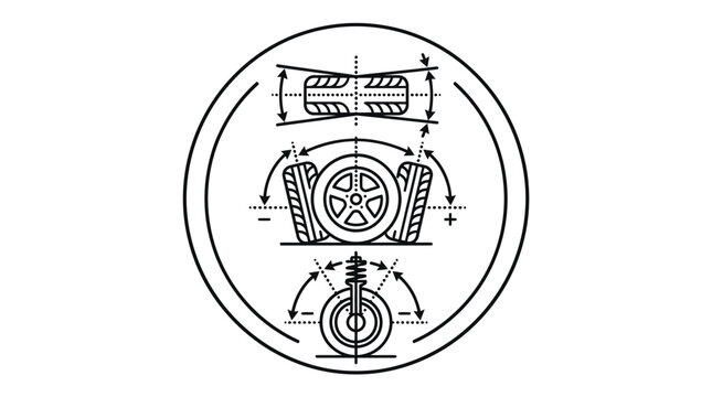 Dynamic of Electric Motor and Generator Working Principles with Magnetic Field Arrows with high quality professional line art symbols for modern creative design and digital branding projects