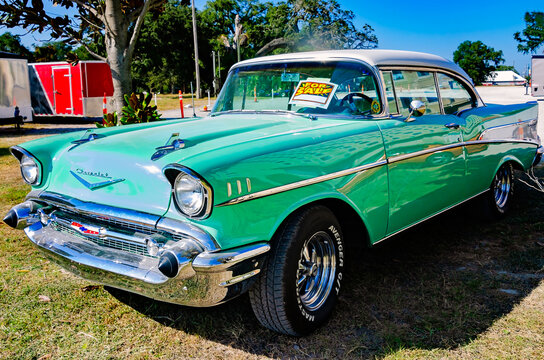 Chevrolet Bel Air at 26th annual Cruisin the Coast in Biloxi Mississippi
