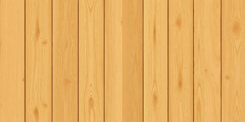Fototapeta premium Abstract Brown Wood Texture Seamless Vector Illustration Natural Wooden Grain Pattern, Rustic Timber Surface, Organic Brown Background, Technology Texture, Realistic Wood Plank Design for graphics.