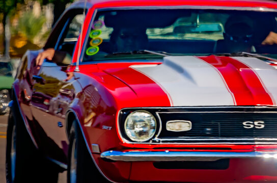 1968 Chevrolet Camaro SS 327 at 26th annual Cruisin the Coast in Biloxi Mississippi