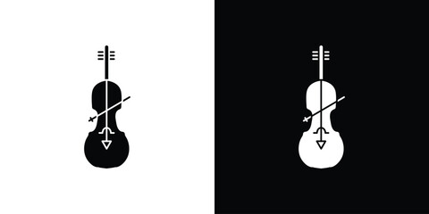 Cello icon vector logos set © JacobJ