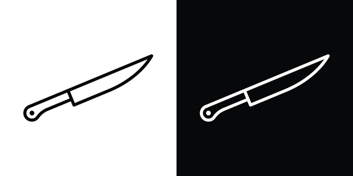 Kitchen knife icon