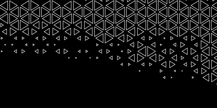 Red Geometric Triangle Pattern Background With Diagonal Fade for Modern Tech and Abstract Designs