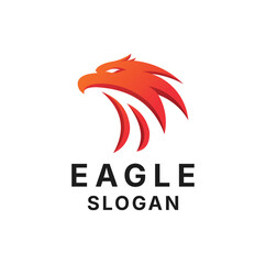 Obraz premium Eagle Logo Design template Illustration Vector