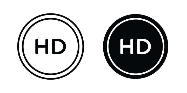 High definition icon
