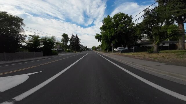 Oregon Klamath Falls 04 Front View Driving Plates Northwest USA Ultra Wide