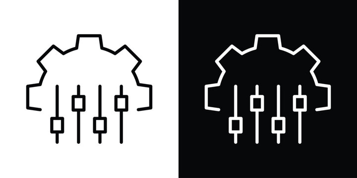 Mass customization icon