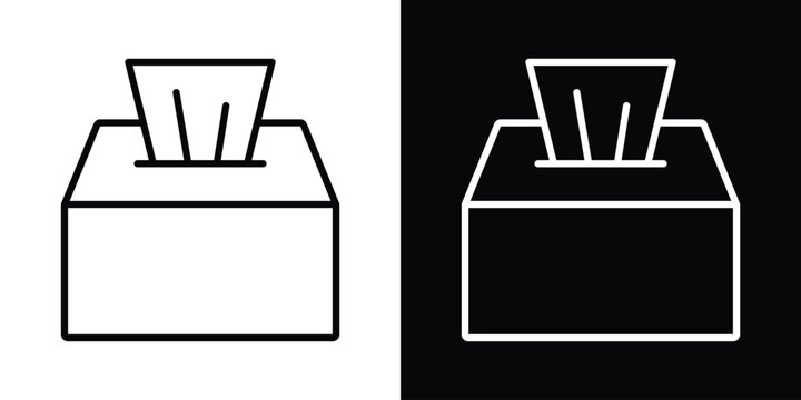 Box tissue icon