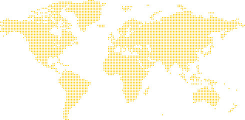Global Statistics Map Background. © risa