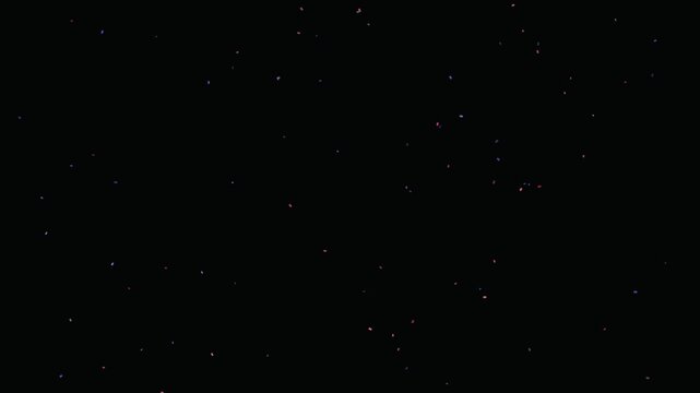 Dark background with many small white dots scattered across it, resembling stars in a night sky