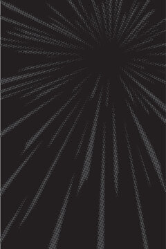halftones explosion with alpha channel