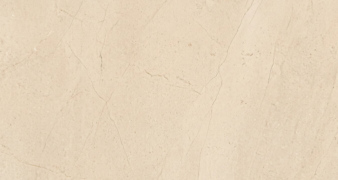 Seamless beige marble texture background with natural cracks and veins. Elegant limestone surface pattern for interior design and architecture.