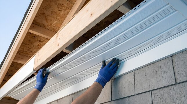 Roof Fascia Installation Service During Exterior Home Renovation Project