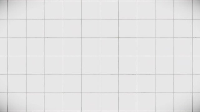 Abstract pattern background featuring light gray square tiles with subtle shading, a smooth clean texture, and a seamless loop for modern motion graphics