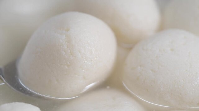 Rasgulla, a popular dessert from the Indian subcontinent