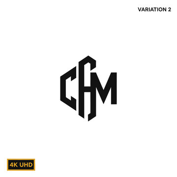 Black CFM monogram logo in geometric hexagonal shape.
