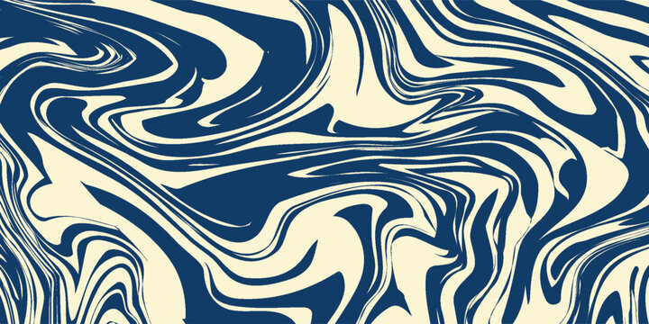abstract seamless pattern. gouache painting. paint brush strokes, exotic wavy lines. 80s style
