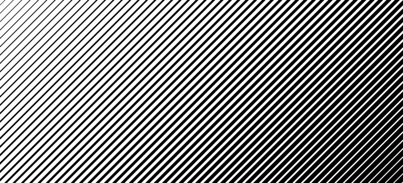 abstract simple black big to small line pattern can be used background.
