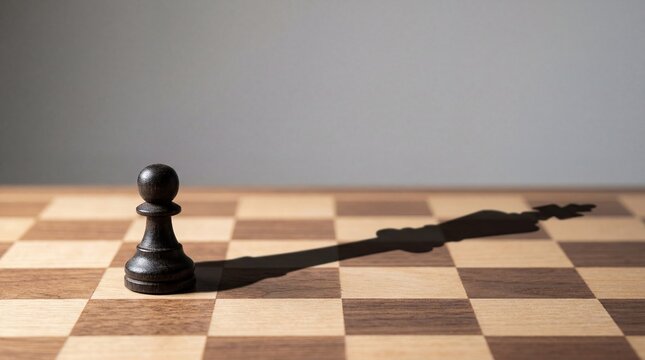 From Potential to Leadership Growth and Personal Development Concept