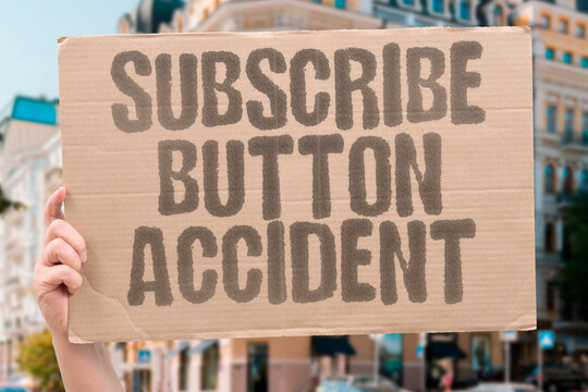 "Subscribe Button Accident" Clicked notification bell by mistake. SUBSCRIBE. BUTTON. ACCIDENT. NOTIFY. BELL.