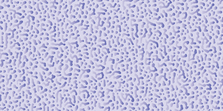 Colorless diffusion reaction pattern. Pale blue organic shapes, lines. Organic looking, abstract pattern. Abstract seamless pattern background. Turing Vector Pattern. Textured nature.