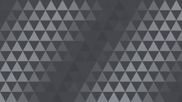 Gray uroko japanese fish scale triangles pattern pulsing seamless loop background