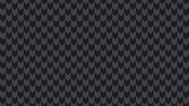 Black yagasuri japanese arrow feather pattern flowing seamless loop traditional background