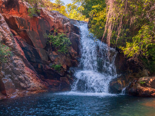 Kimberley Waterfall with Rock Pool © Kevin