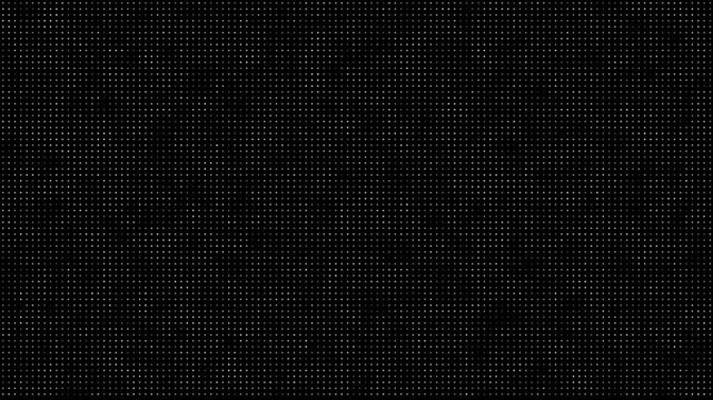 Dot white black pattern gradient texture background. Abstract pop art halftone and retro style.Motion graphic 4k animation video.