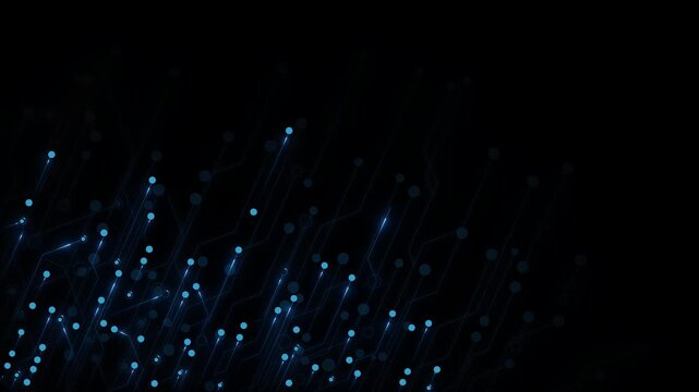 Abstract neon structure circuit computer technology business background