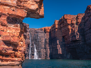 Waterfall and Cliff © Kevin