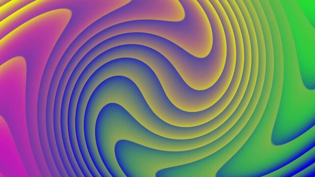  abstract sine ,pirn, blue waves motion background seamless looping.3d animation