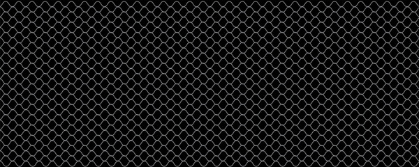 Net texture pattern on white background. Net texture pattern for backdrop and wallpaper. Realistic net pattern with black squares. Geometric background, vector Eps10 © Ubay