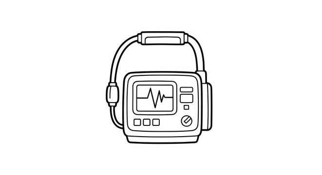Automated External Defibrillator Medical Device.