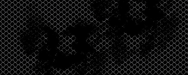 Net texture pattern on white background. Net texture pattern for backdrop and wallpaper. Realistic net pattern with black squares. Geometric background, vector Eps10 © Ubay