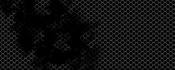 Net texture pattern on white background. Net texture pattern for backdrop and wallpaper. Realistic net pattern with black squares. Geometric background, vector Eps10 © Ubay