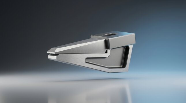Taper gauge 3D render angle measurement instrument engineered for slot inspection dimensional verification and fitting accuracy